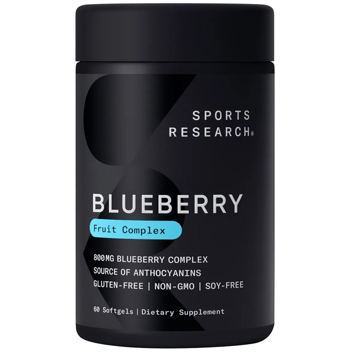 Sports Research Blueberry Concentrate Dietary Supplement - 60 Softgels - Forza Sports