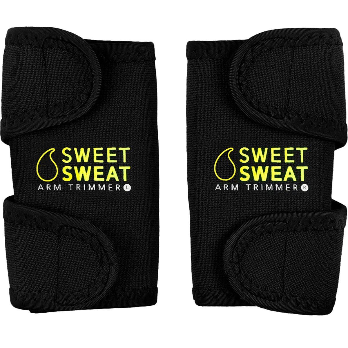 Sports Research Sweet Sweat Arm Trimmers - Yellow - Forza Sports