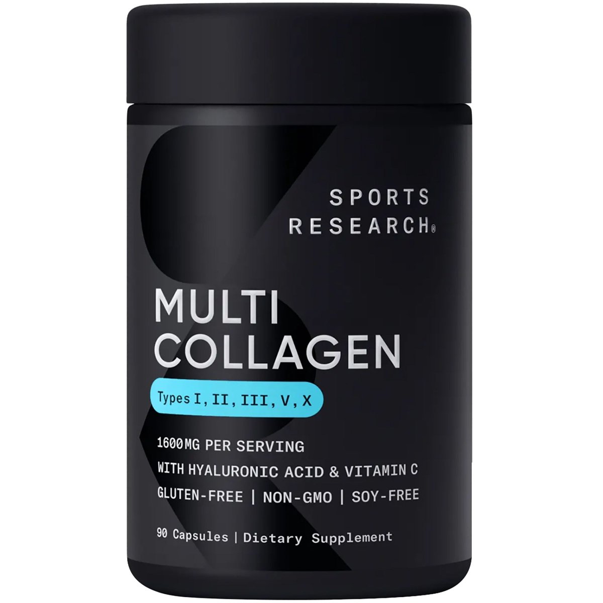 Sports Research Multi Collagen Complex Dietary Supplement - 90 Capsules - Forza Sports