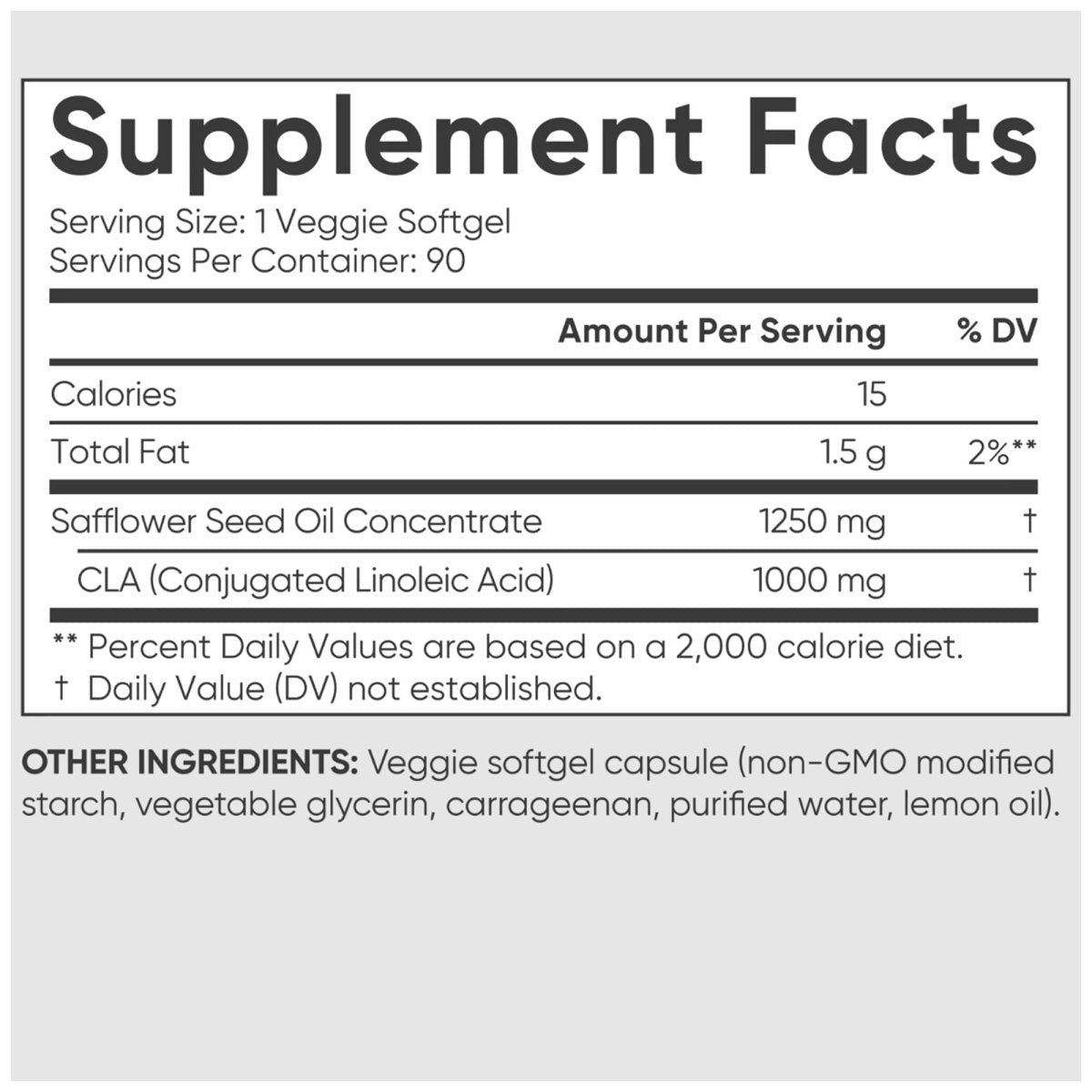 Sports Research Vegan CLA Dietary Supplement - Forza Sports