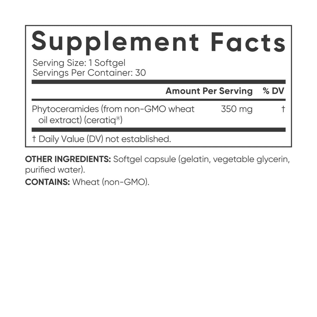 Sports Research Phytoceramides Dietary Supplement - 30 Softgels - Forza Sports