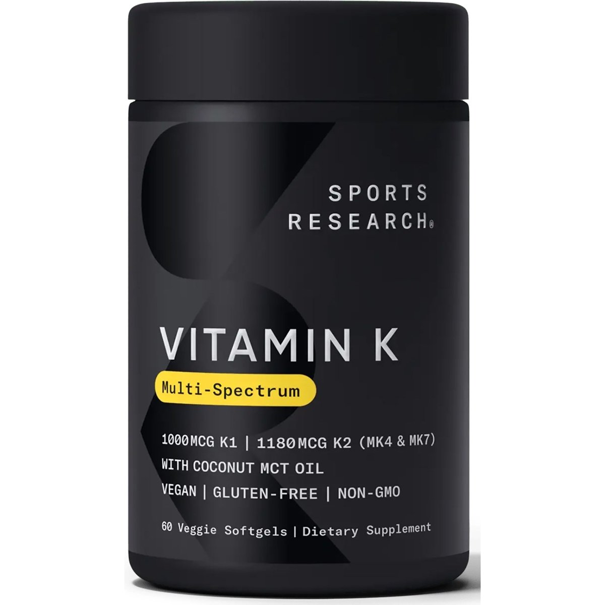 Sports Research - Vitamin K Multi-Spectrum - 60 veggie softgels - Forza Sports