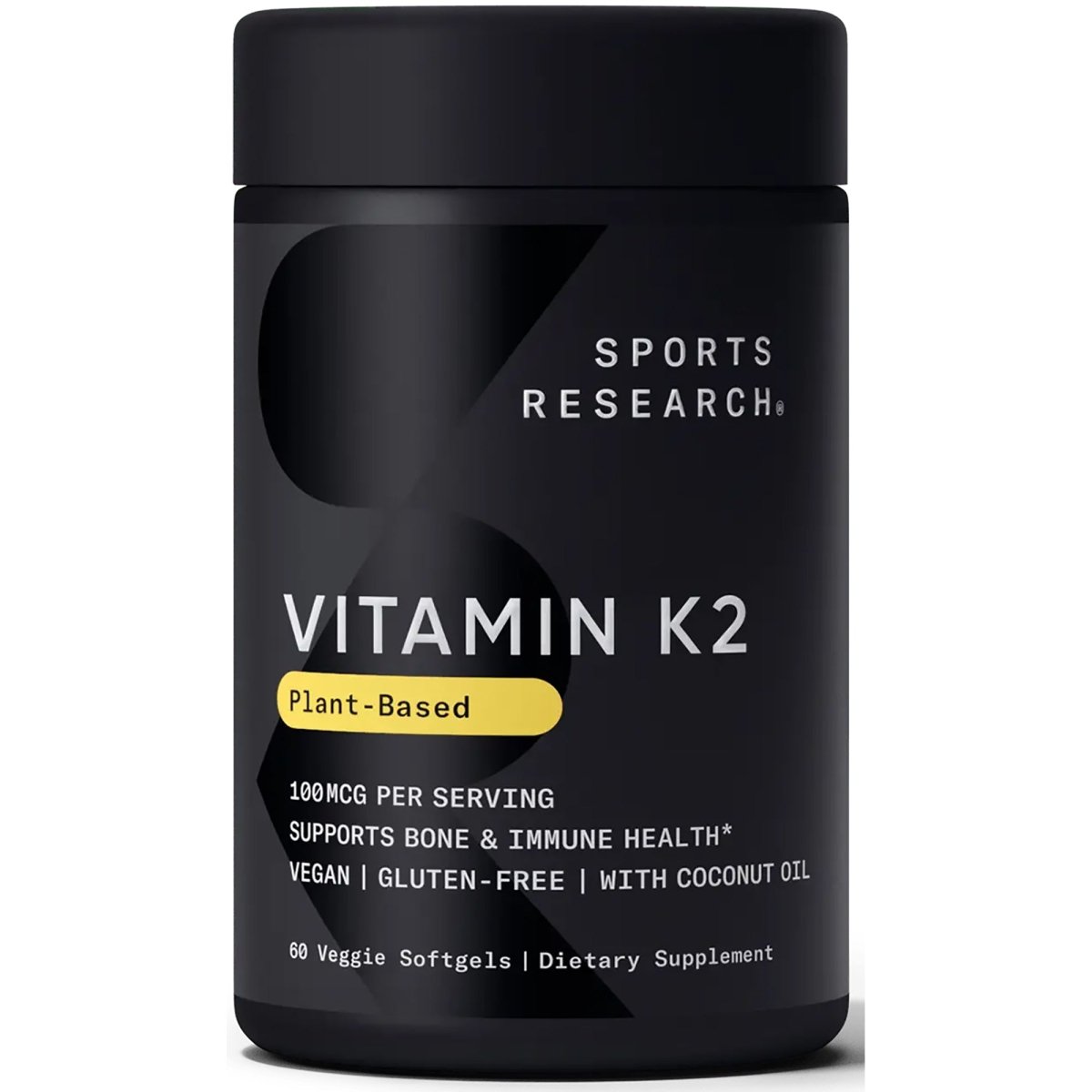 Sports Research - Vitamin K2 45mcg - 90 veggie softgels - Forza Sports