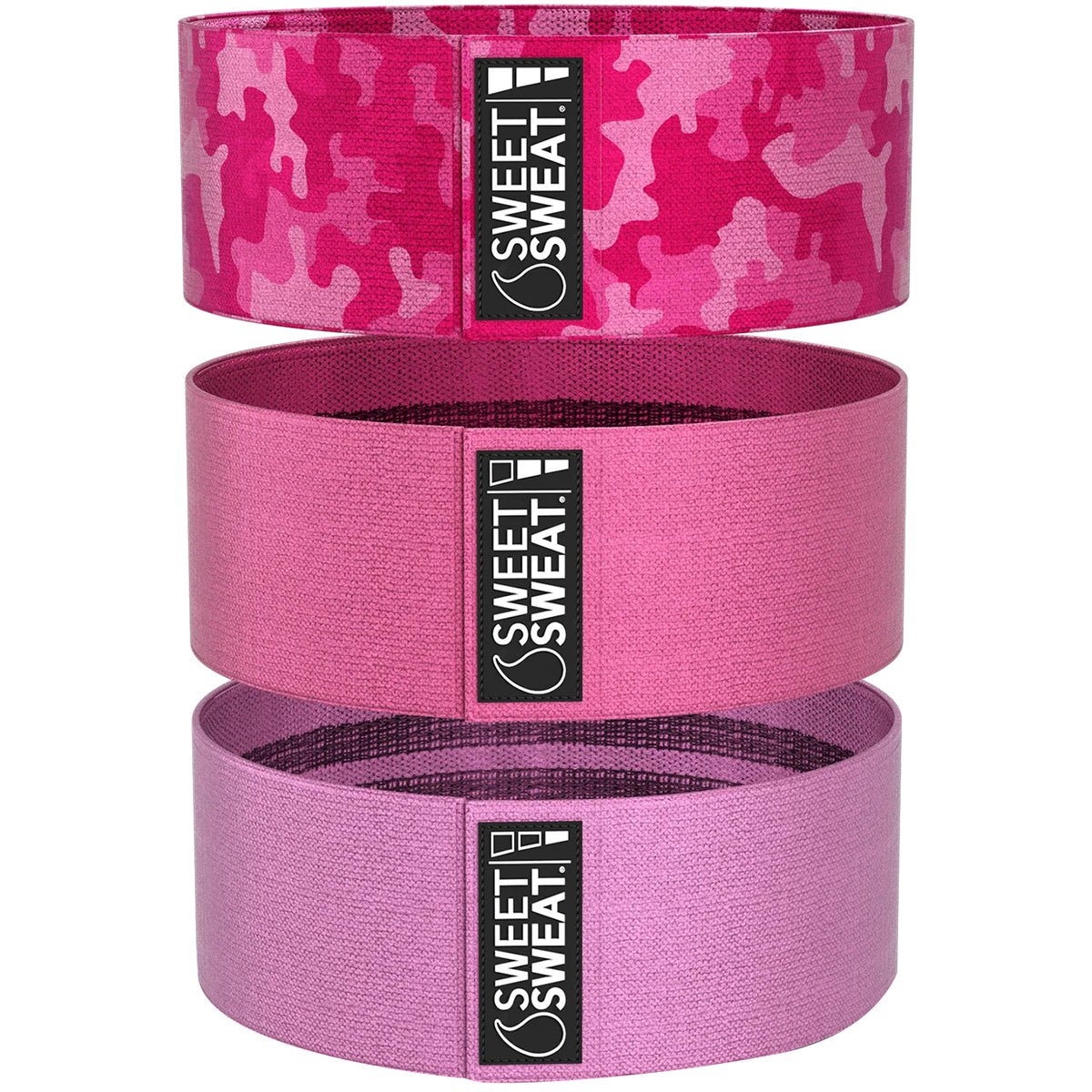 Sports Research Sweet Sweat Fitness Hip Bands - 3 - Pack - Forza Sports