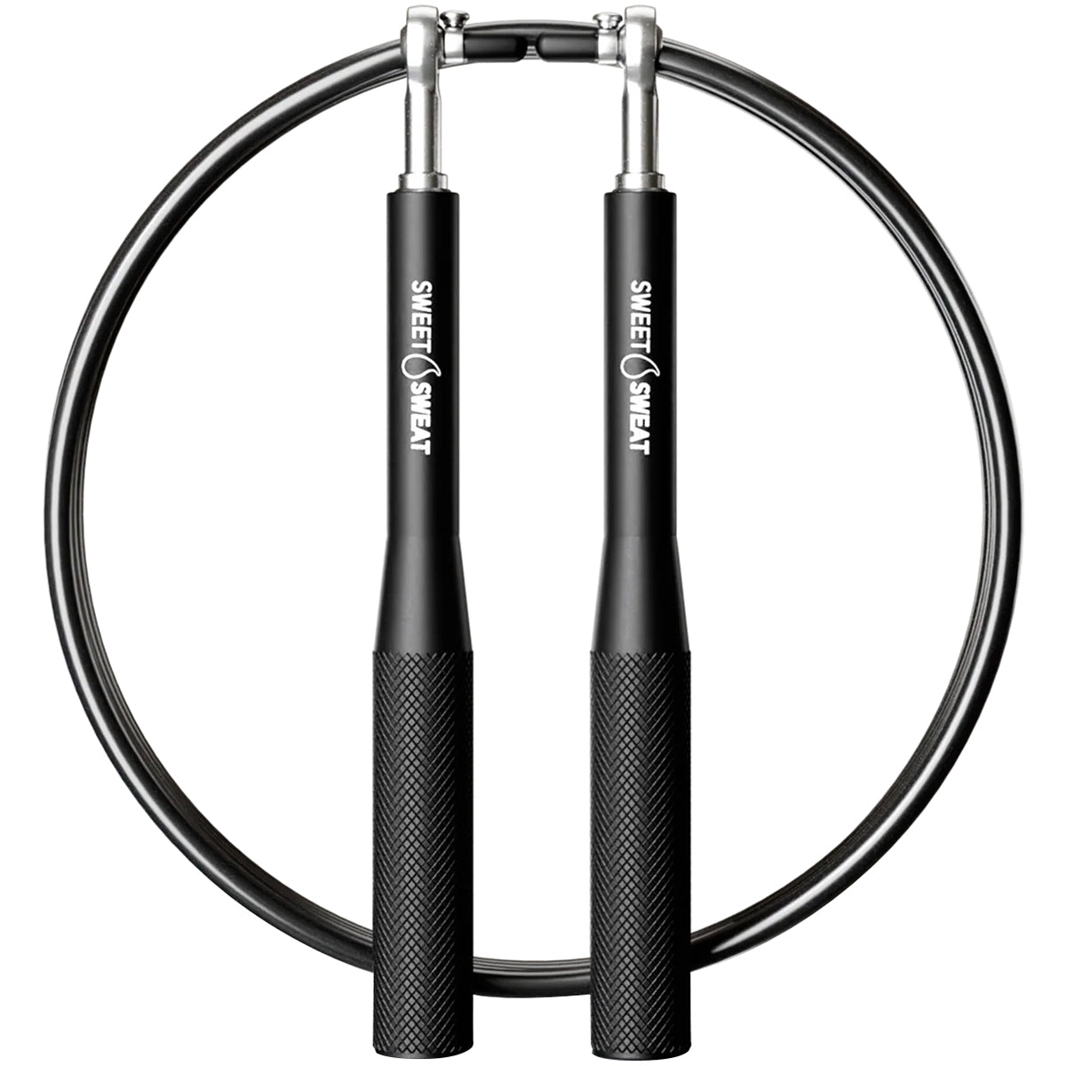 Sports Research Sweet Sweat Adjustable Length Speed Jump Rope Sports Research