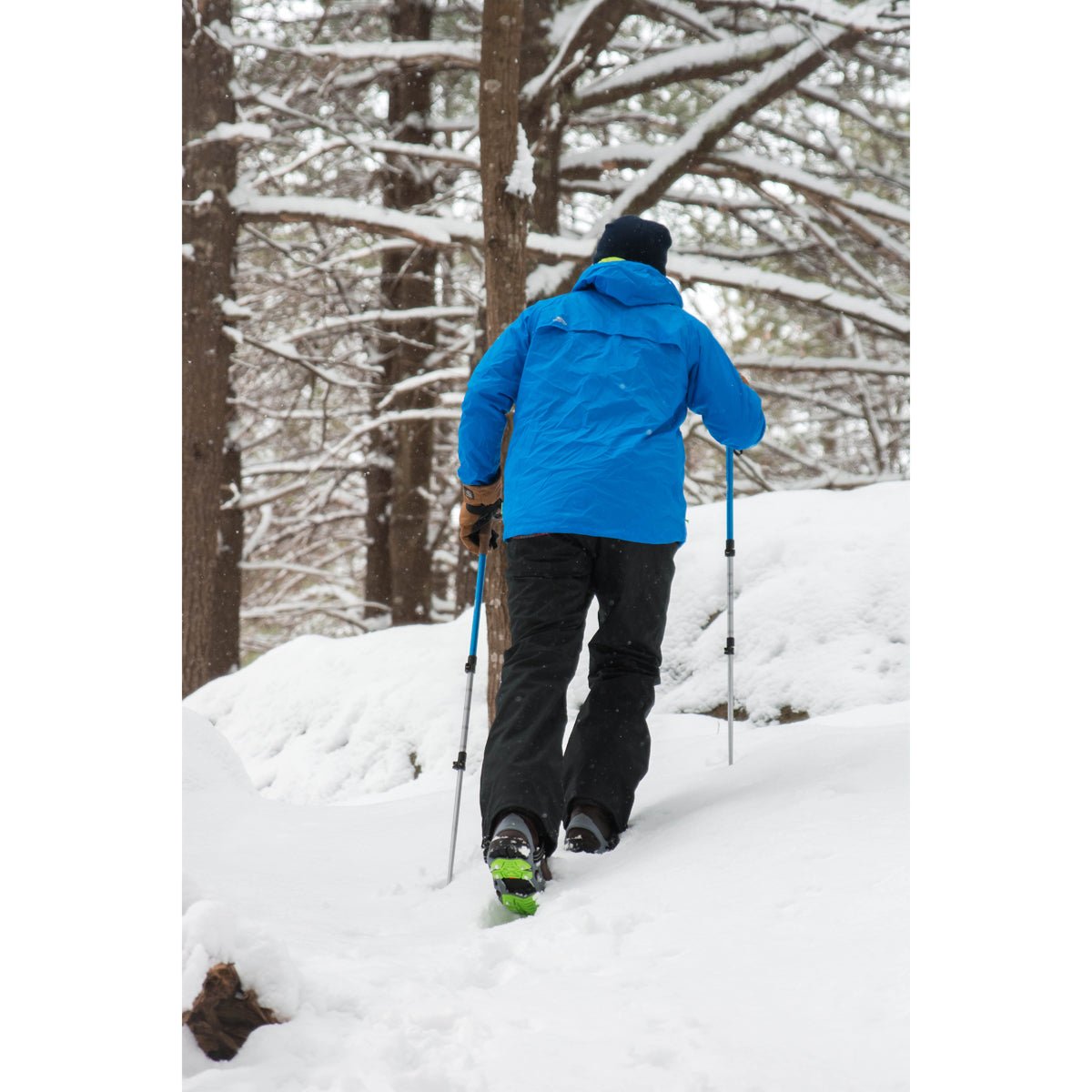 STABILicers Hike XP Removable Snow & Ice Traction Job Safety Cleats - Gray/Green - Forza Sports