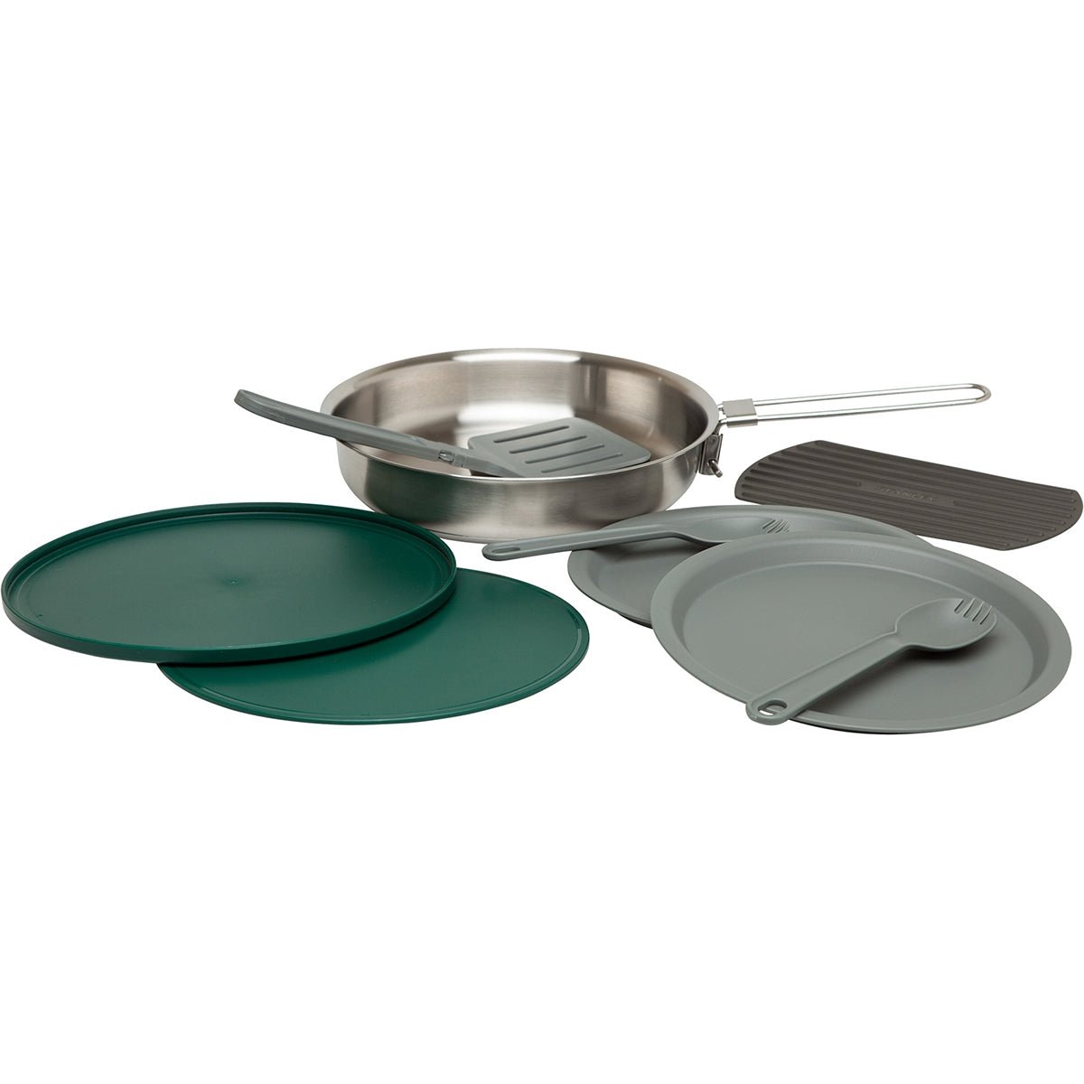 Stanley Adventure 32 oz. All - In - One Stainless Steel Fry Pan Set - Forza Sports