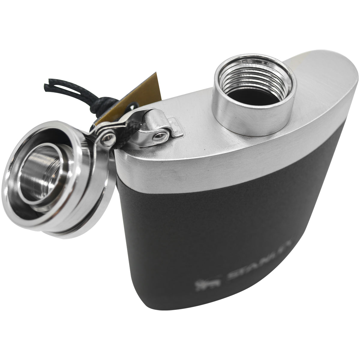 Stanley Master 8 oz. Wide - Mouth Leakproof Stainless Steel Hip Flask - Forza Sports