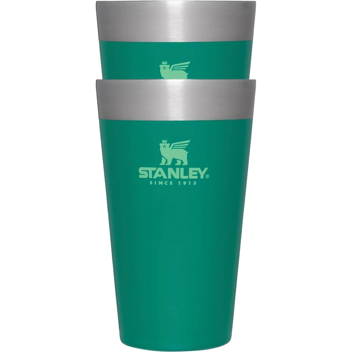 Stanley 16 oz. Adventure Insulated Stainless Steel Stacking Beer Pint 2 - Pack - Forza Sports