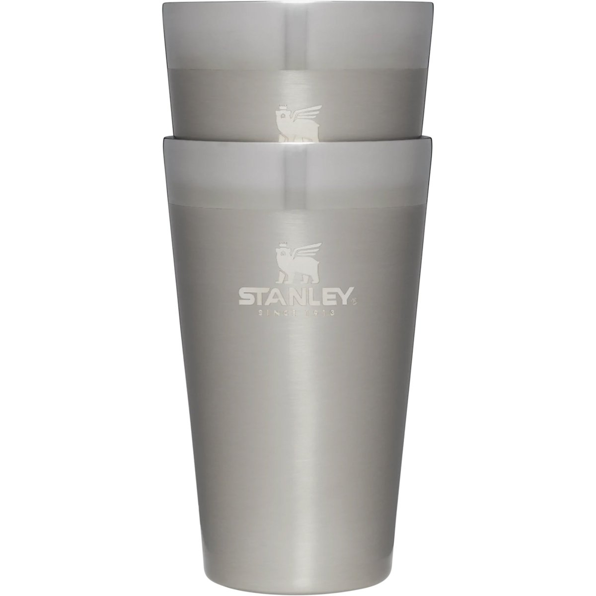 Stanley 16 oz. Adventure Insulated Stainless Steel Stacking Beer Pint 2 - Pack - Forza Sports