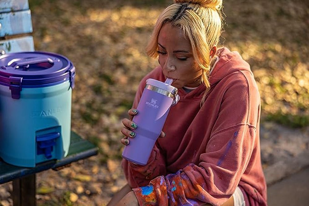 Stanley IceFlow Flip Straw Vacuum Insulated Stainless Steel Tumbler - Forza Sports