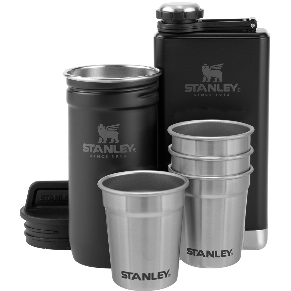 Stanley Adventure Pre - Party Shot Glass and Flask Set - Forza Sports