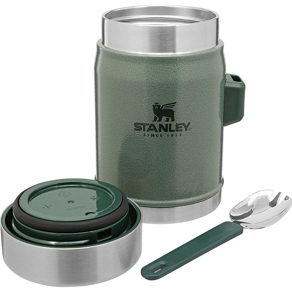 Stanley Legendary 14 oz. Vacuum Insulated Stainless Steel Food Jar with Spork - Forza Sports