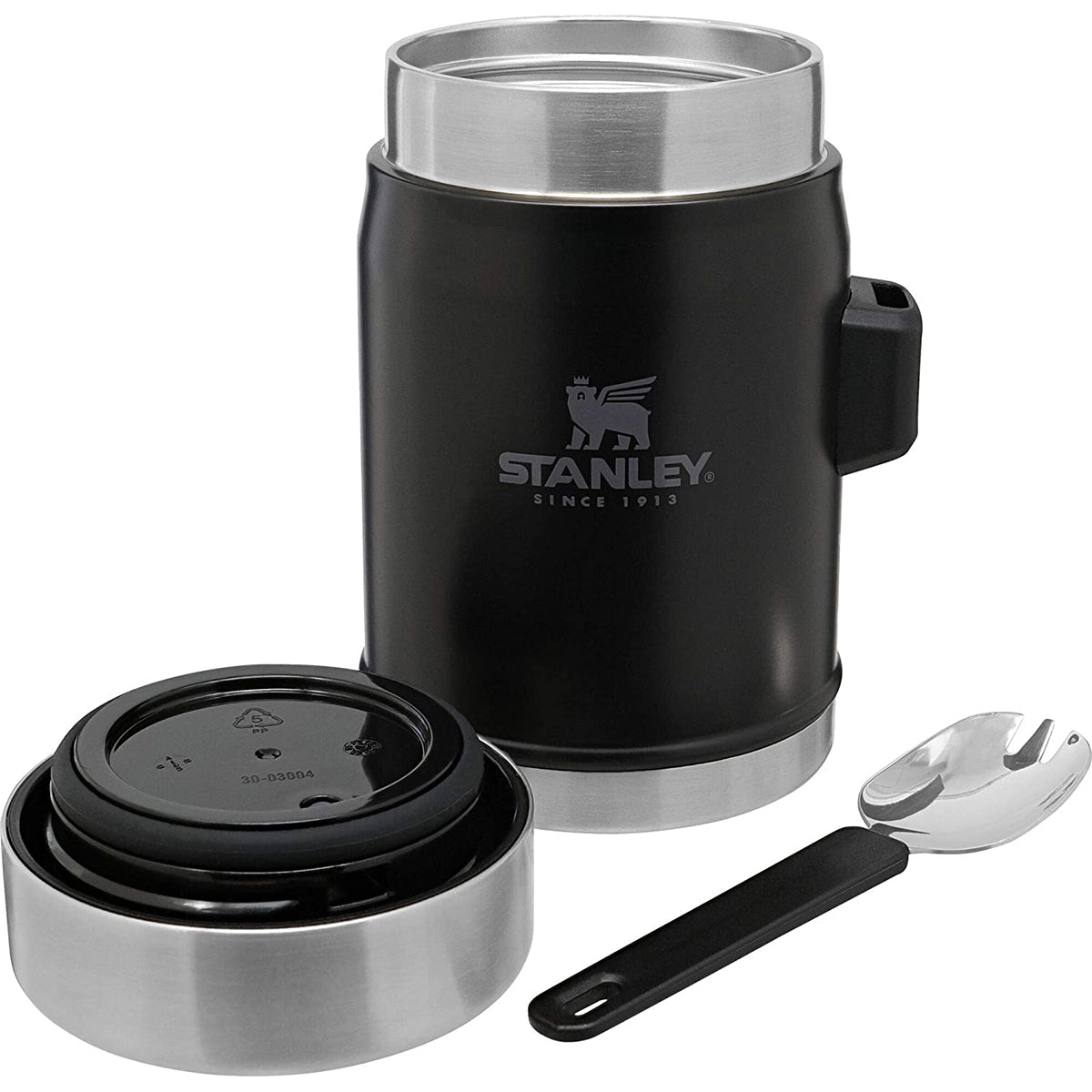 Stanley Legendary 14 oz. Vacuum Insulated Stainless Steel Food Jar with Spork - Forza Sports
