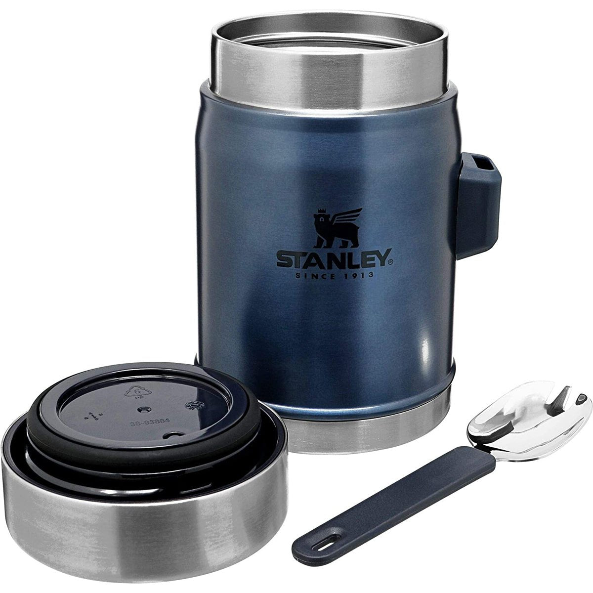 Stanley Legendary 14 oz. Vacuum Insulated Stainless Steel Food Jar with Spork - Forza Sports