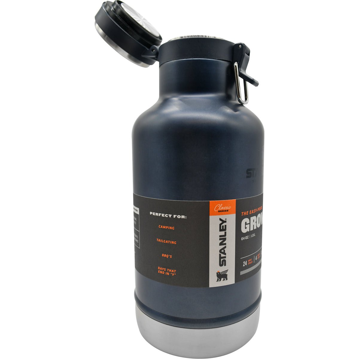 Stanley Classic 2 qt. Vacuum Insulated Stainless Steel Easy - Pour Growler - Forza Sports