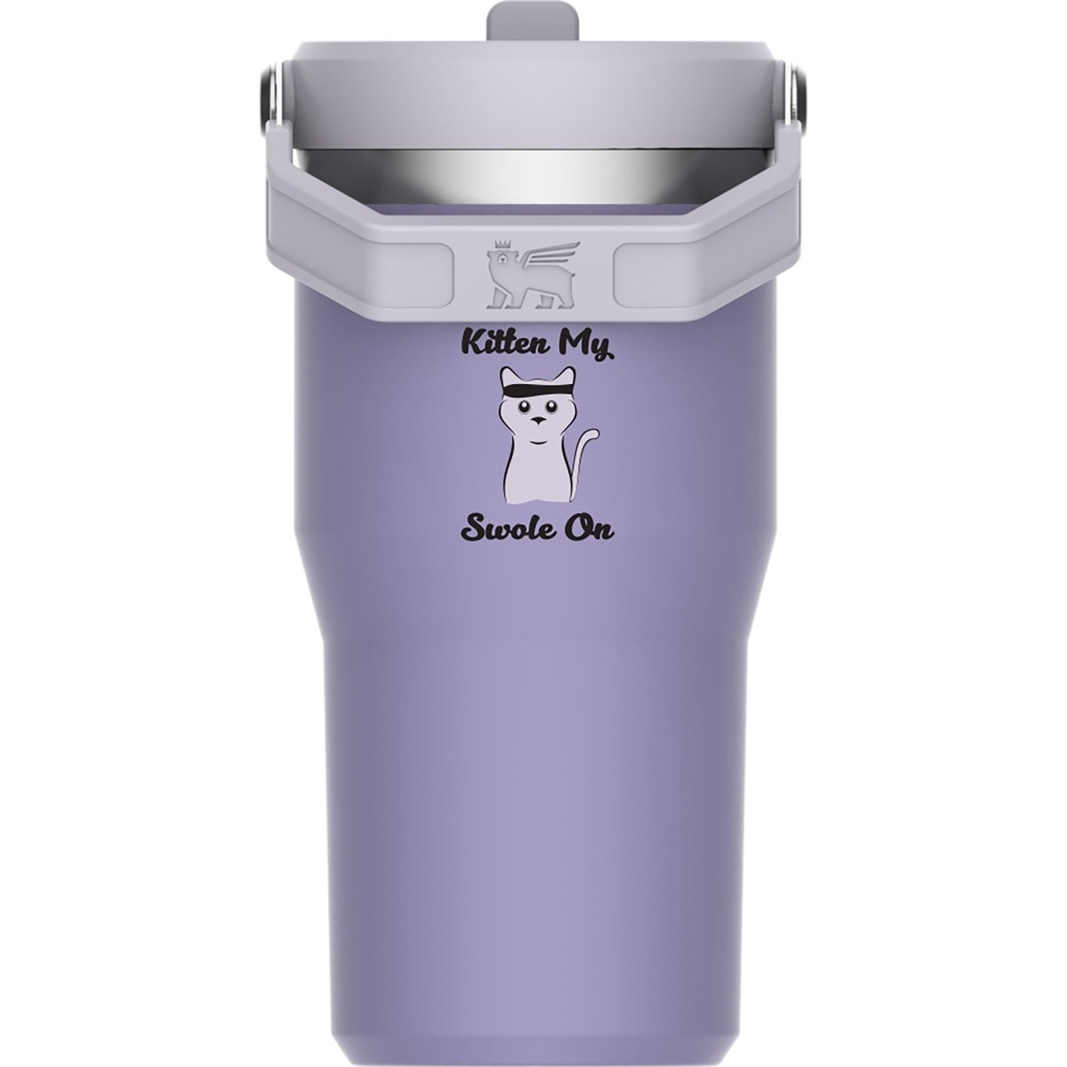 Stanley x Forza Sports 20 oz. IceFlow Flip Straw Tumbler - Kitten My Swole On - Forza Sports
