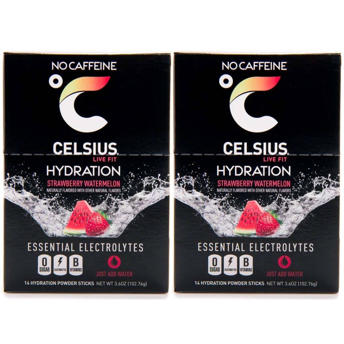 Celsius Hydration Sugar Free Electrolyte Drink Mix 2 Pack - Forza Sports