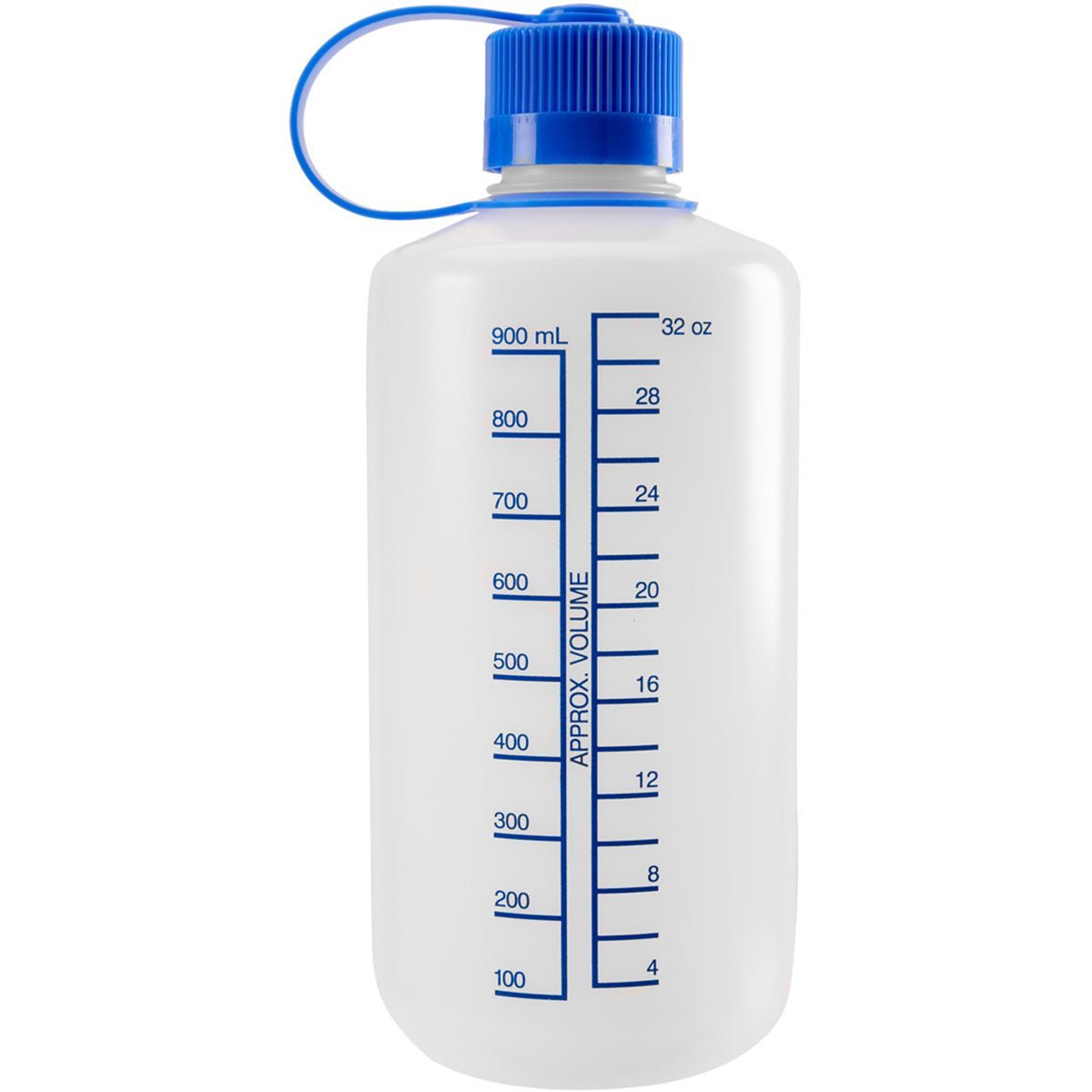 Nalgene HDPE Plastic Ultralight Narrow Mouth Water Bottle - Clear - Forza Sports