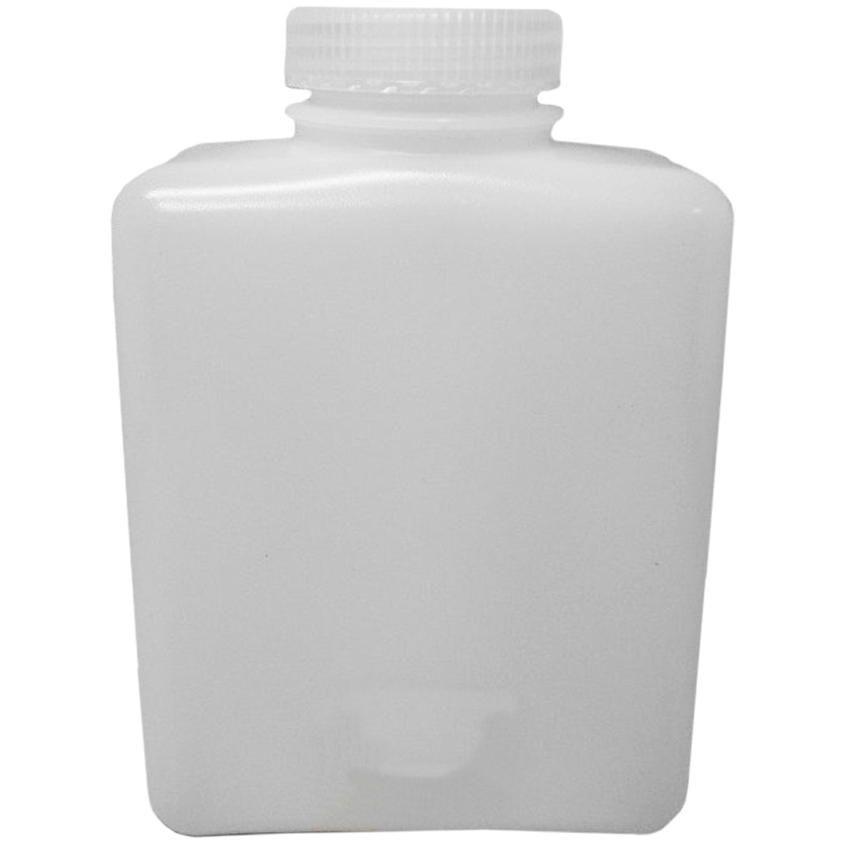 Nalgene HDPE Plastic Wide Mouth Rectangular Storage Bottle - Clear - Forza Sports