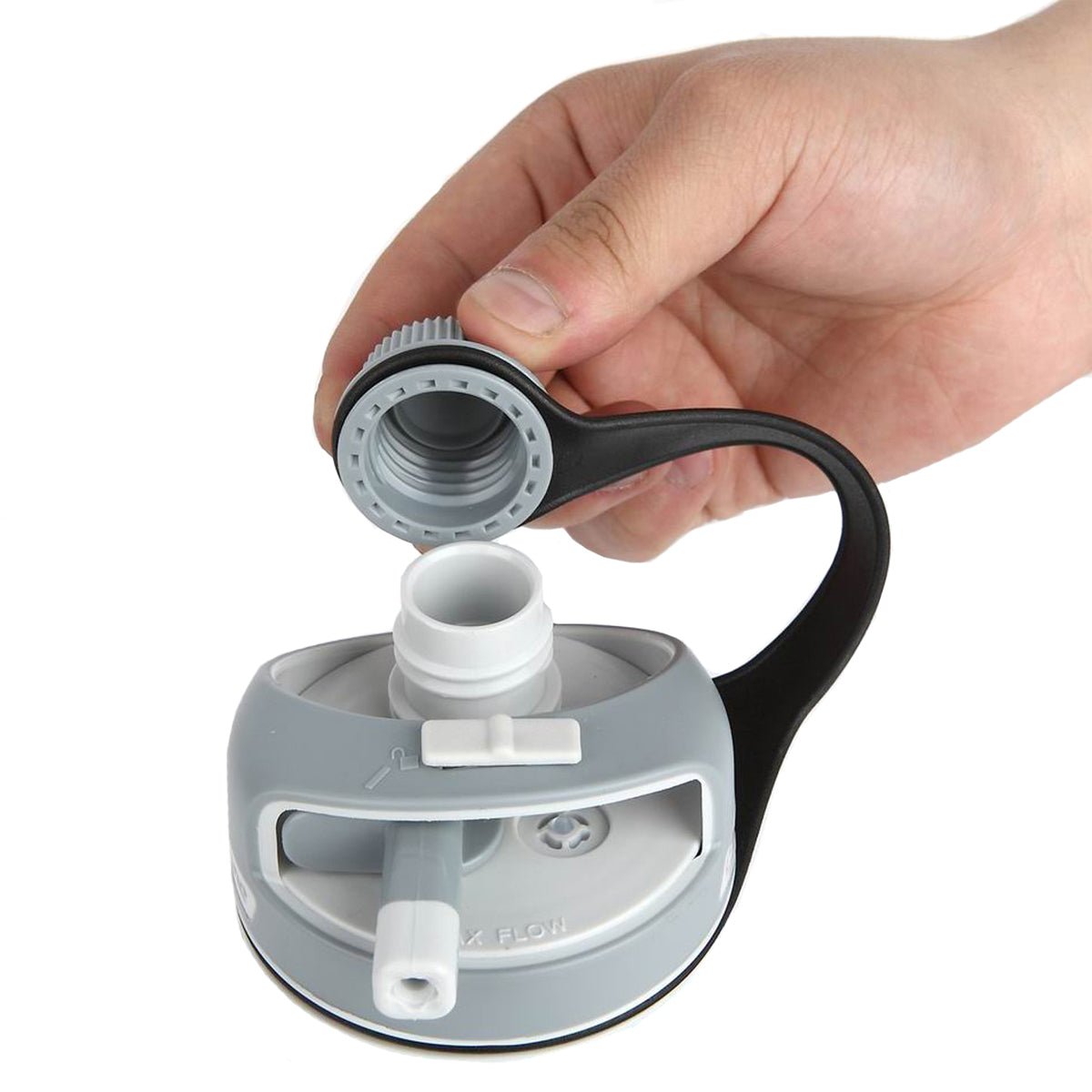 Nalgene MultiDrink Water Bottle Replacement Cap - Gray - Forza Sports