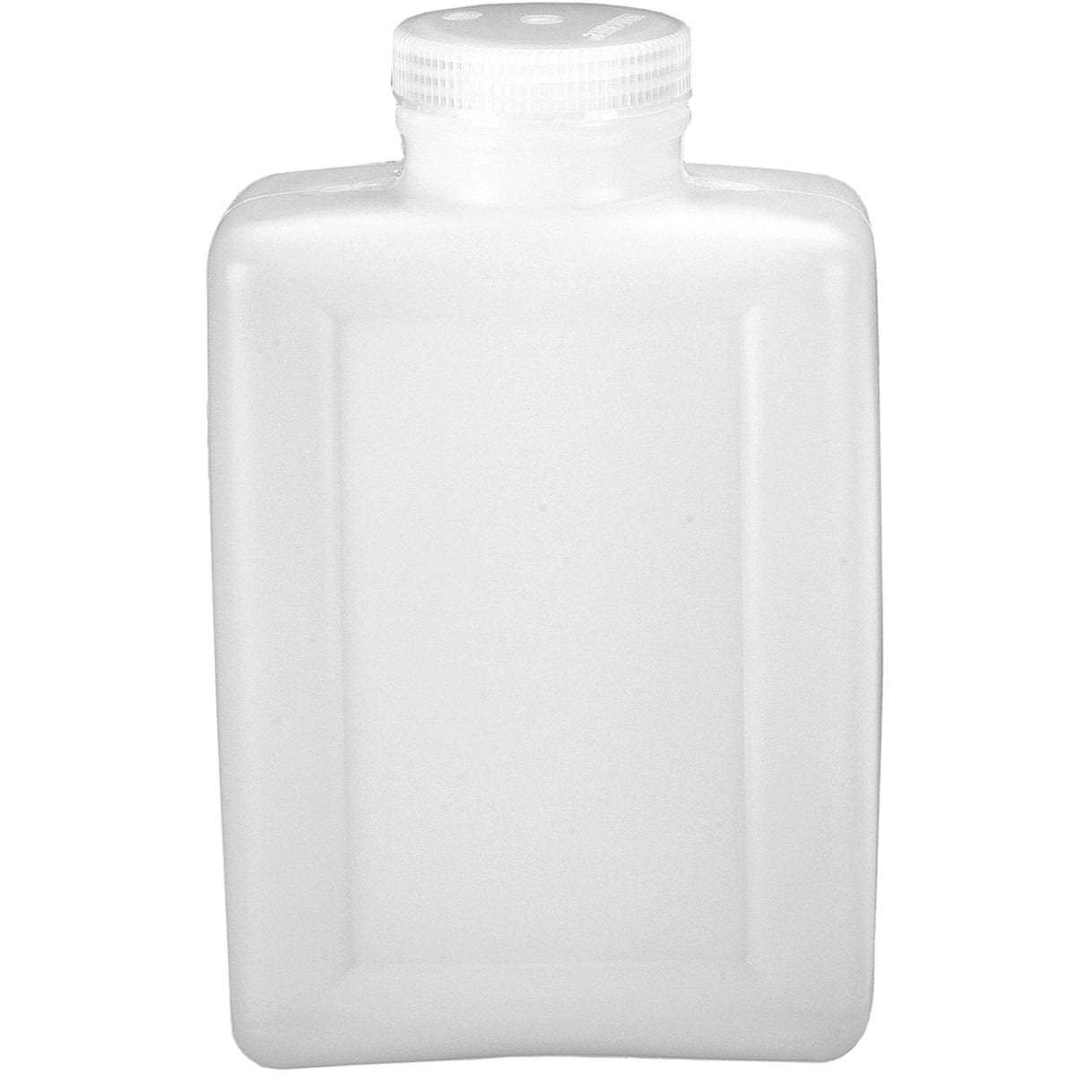 Nalgene HDPE Plastic Wide Mouth Rectangular Storage Bottle - Clear - Forza Sports