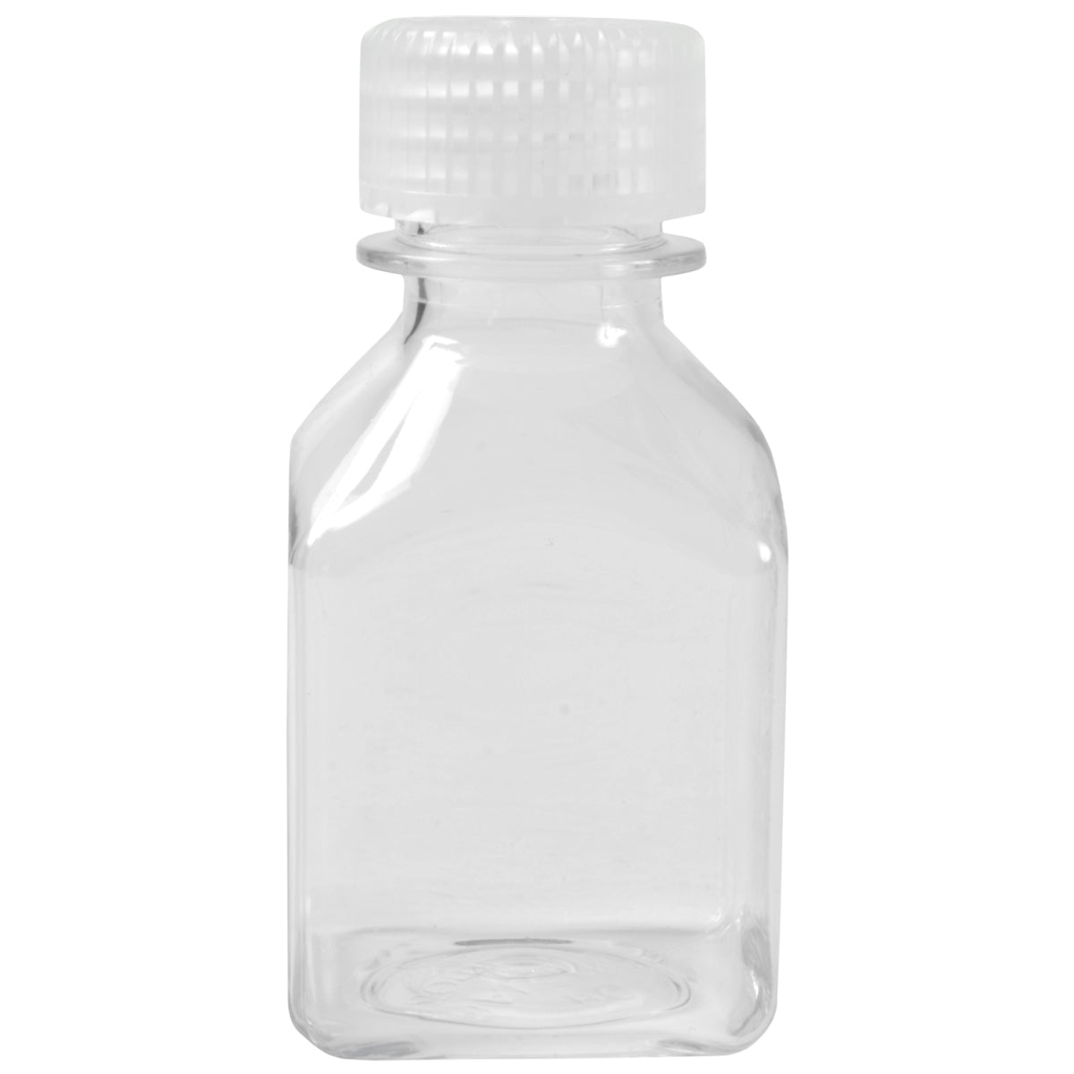 Nalgene Transparent Lexan Polycarbonate Square Storage Bottle - Clear - Forza Sports
