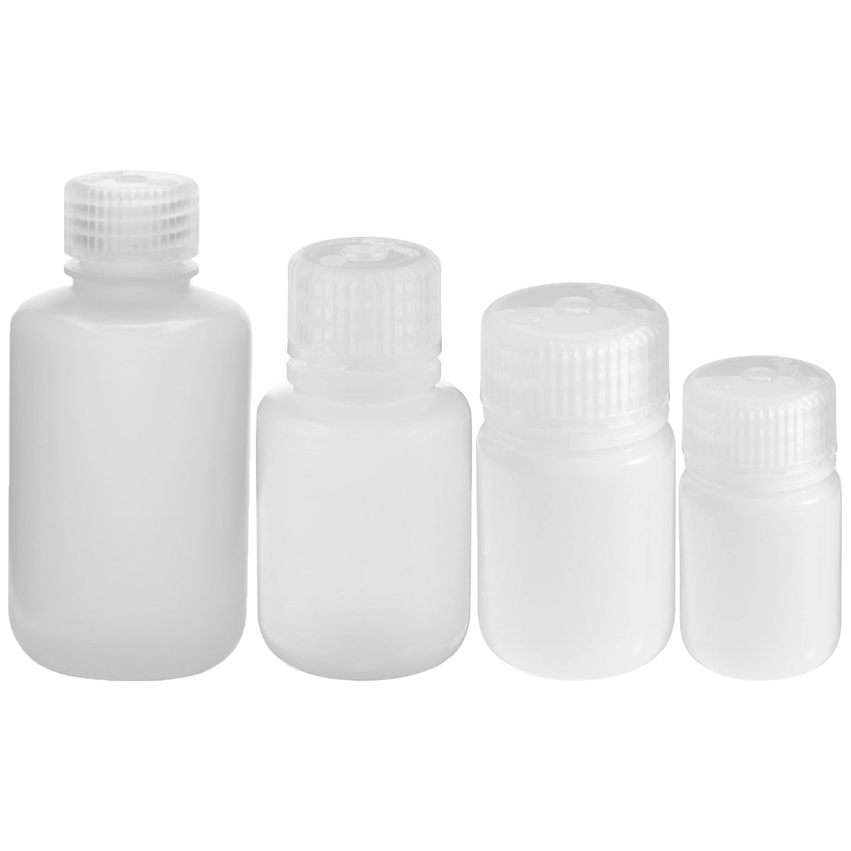 Nalgene HDPE Plastic Narrow Mouth Storage Bottle - Clear Nalgene