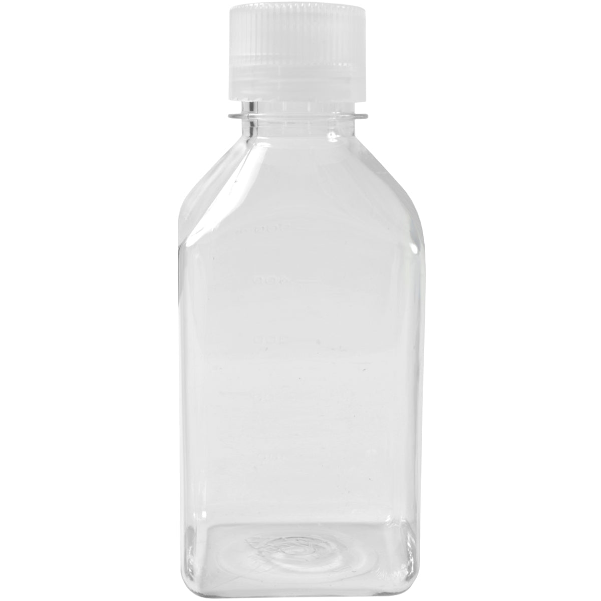 Nalgene Transparent Lexan Polycarbonate Square Storage Bottle - Clear - Forza Sports