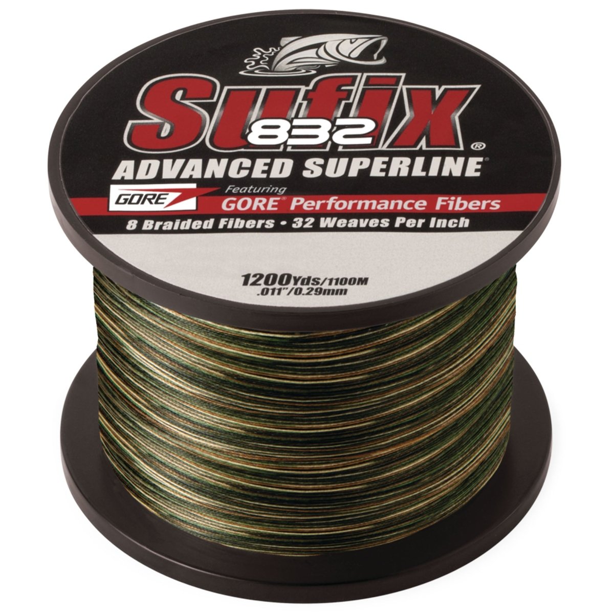 Sufix 832 Advanced Superline Braid Fishing Line, 1200 Yd Spool - Forza Sports