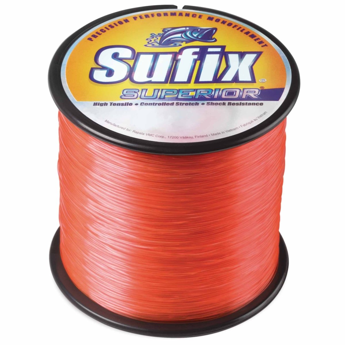 Sufix Superior Monofilament Fishing Line - Neon Fire - Forza Sports