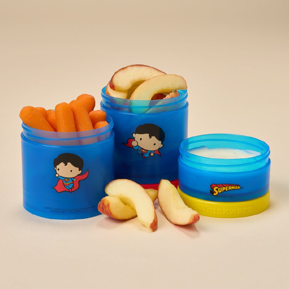 Whiskware DC Comics Stackable Snack Pack Containers - Forza Sports