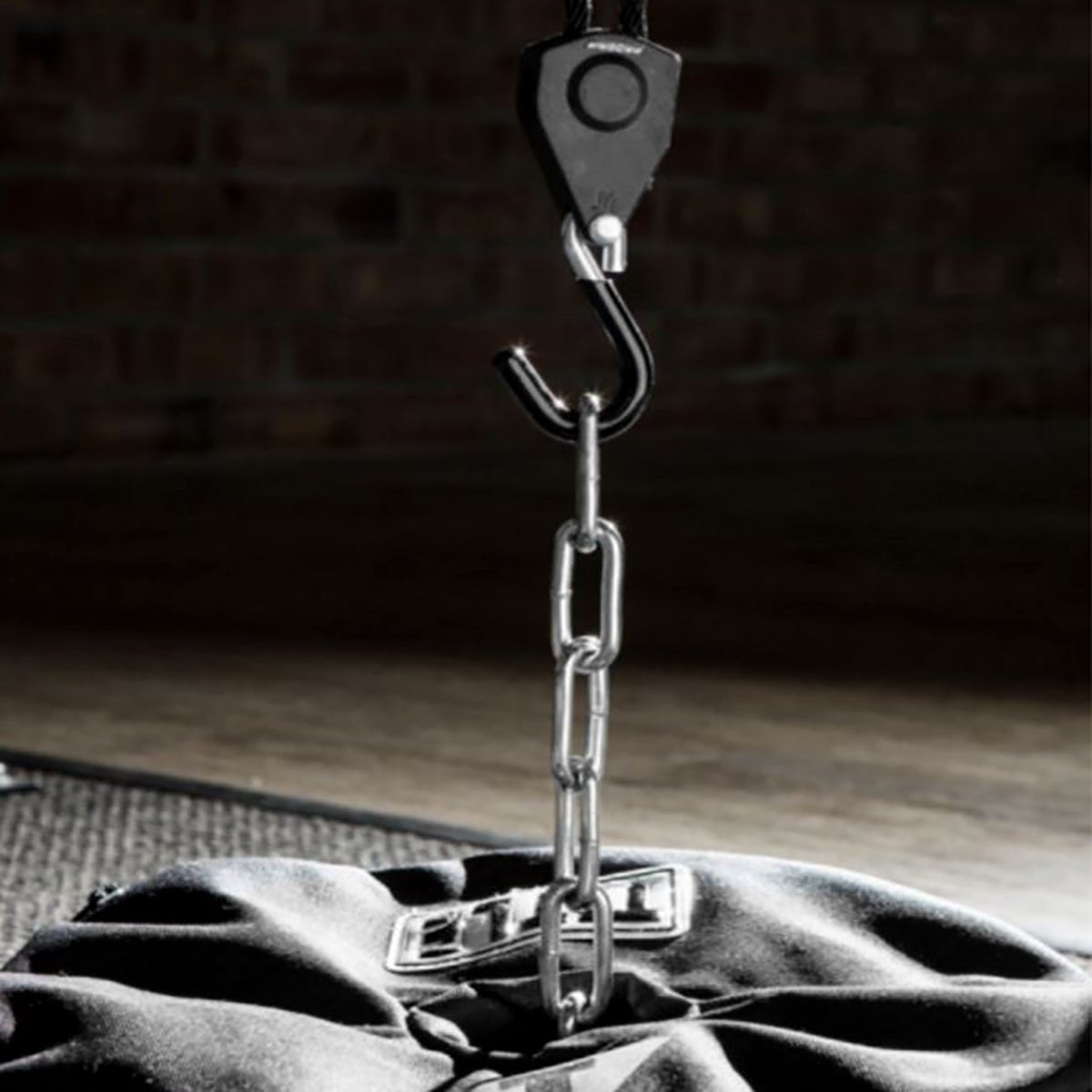 Title Boxing Adjustable Double End Bag Tie Downs - 1/8" - Black - Forza Sports