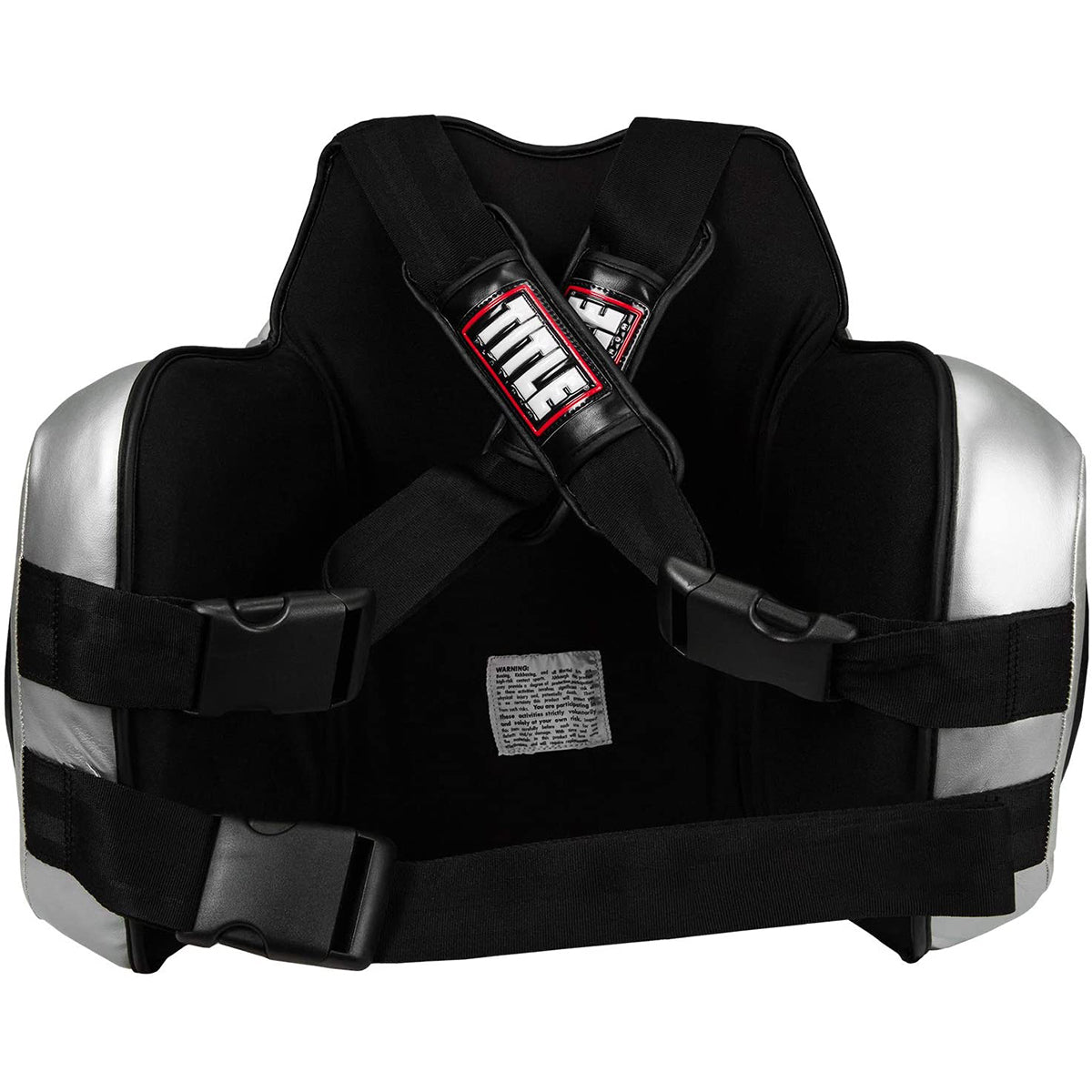 Title Boxing Platinum Body Protector - Black/Silver - Forza Sports