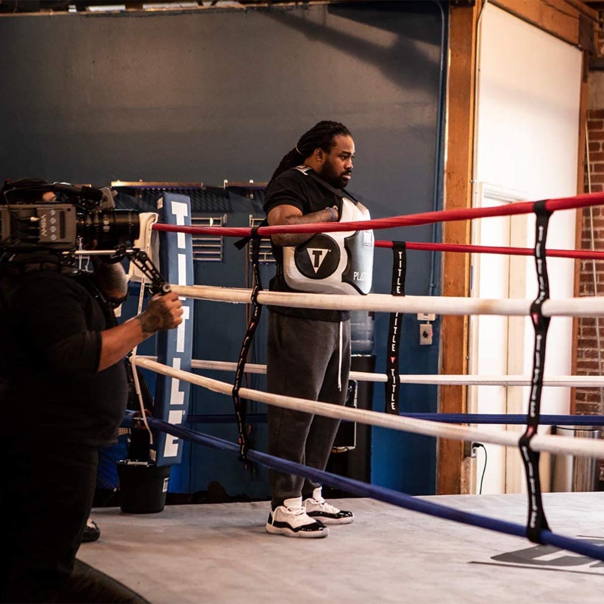 Title Boxing Platinum Body Protector - Black/Silver - Forza Sports