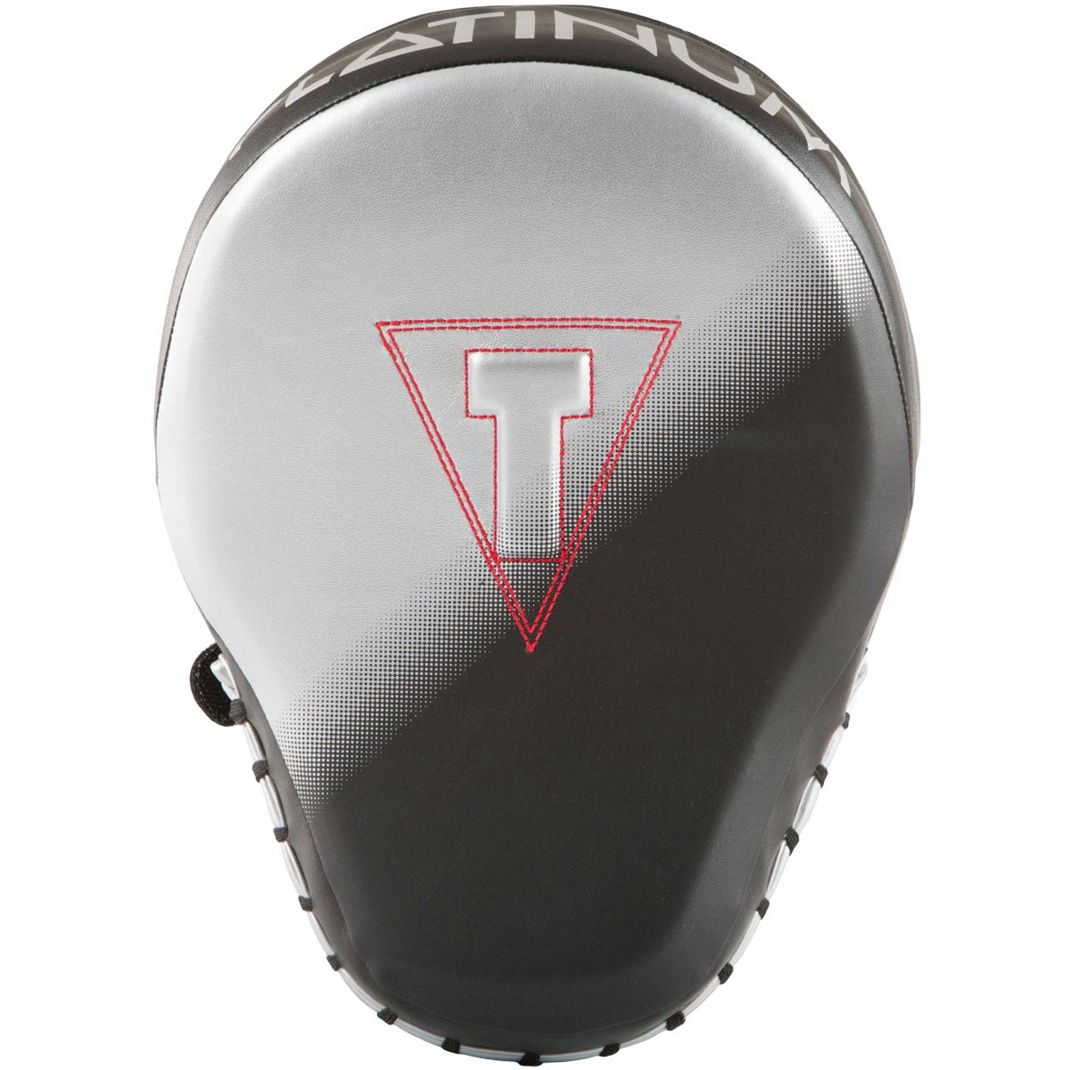 Title Boxing Platinum Proclaim Power Contoured Leather Punch Mitts - Black/Silver - Forza Sports
