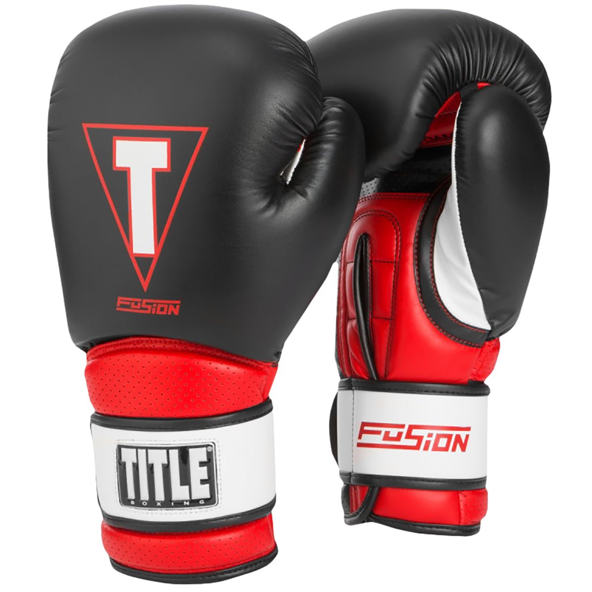Title Boxing Fusion Tech Hook and Loop Training Gloves - Forza Sports
