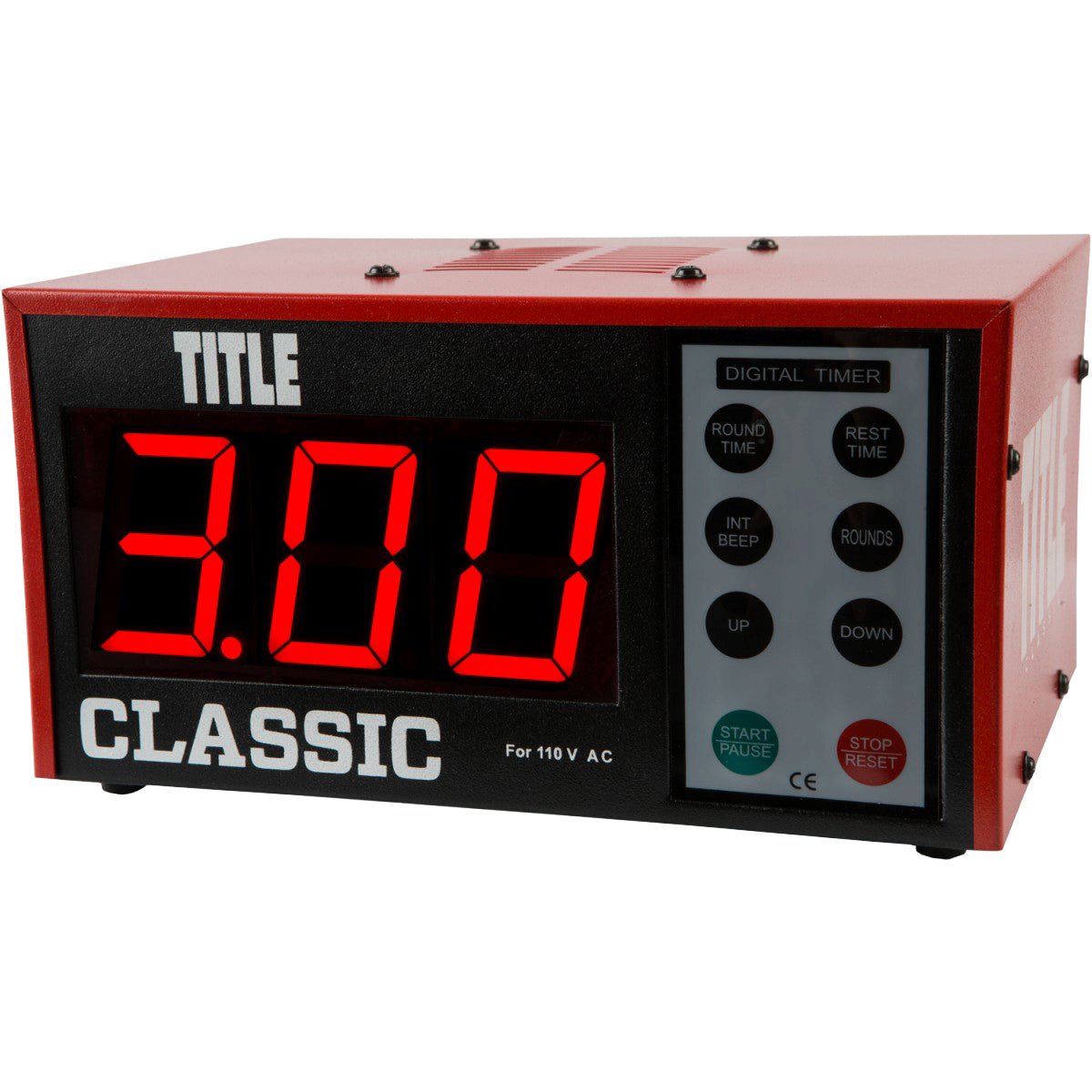 Title Boxing Classic XL Digital Personal Training Workout Interval Gym Timer - Forza Sports