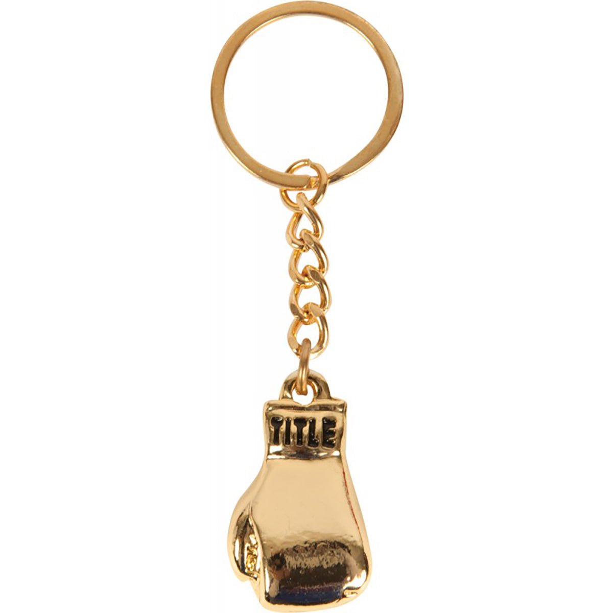 Title Boxing Heavy - Duty Metal Fashion Boxing Glove Keychain - Forza Sports