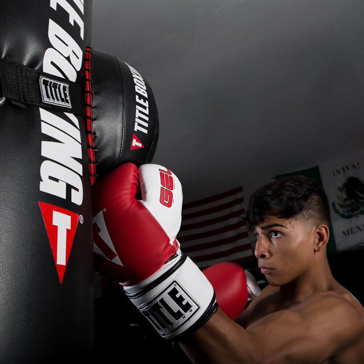 Title Boxing Heavy Bag Strike Foe - Black Title Boxing