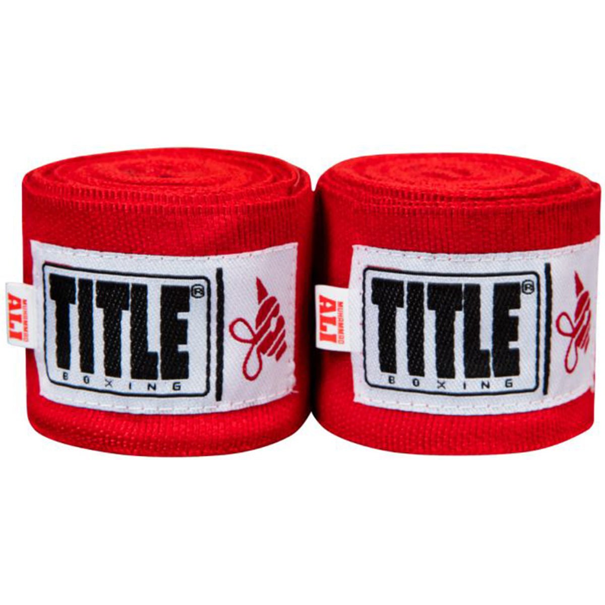 Title Boxing Ali Sting 170" Mexican Style Handwraps - Red - Forza Sports