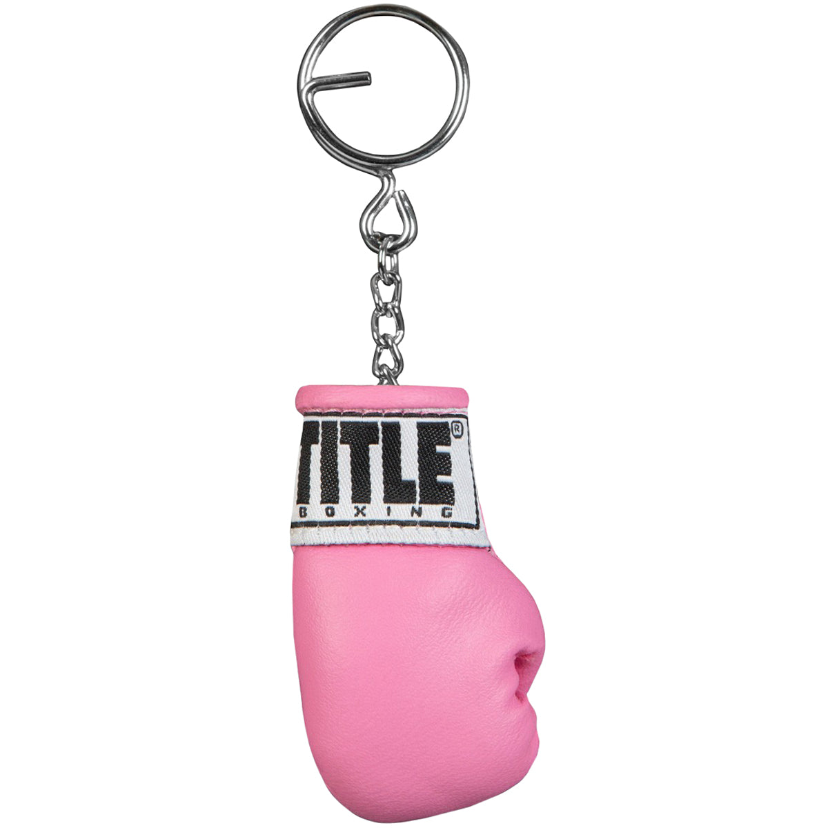 Title Boxing Authentic Detailed Mini Lace Up Glove Key Ring in pink - Forza Sports