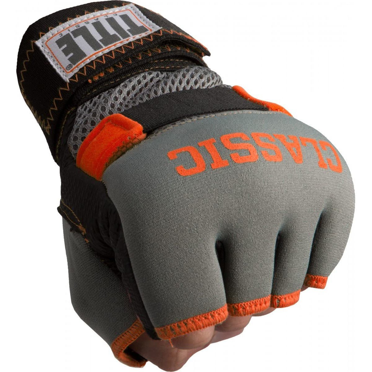 Title Boxing Classic Limited GEL - X Glove Wraps - Orange/Dark Gray - Forza Sports