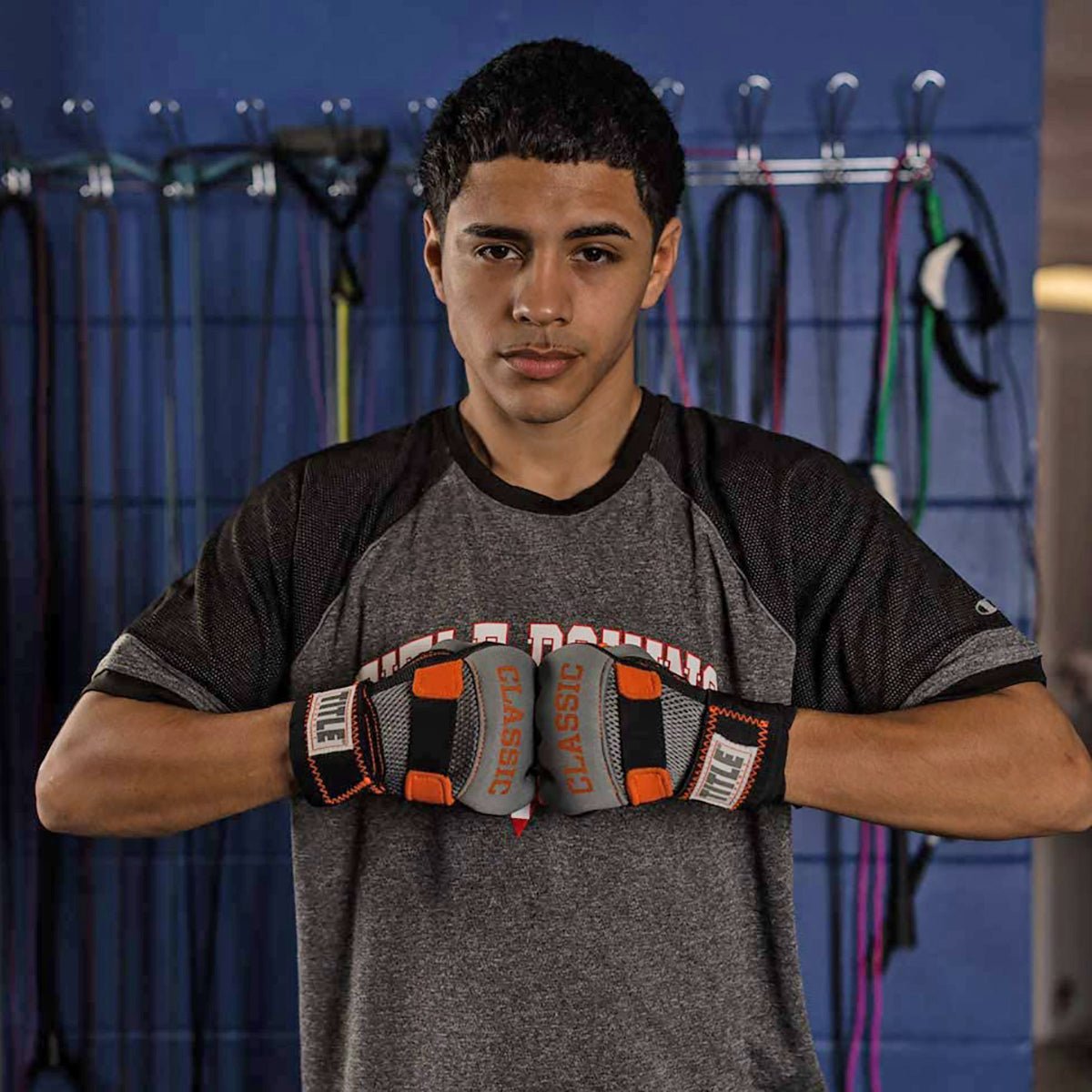 Title Boxing Classic Limited GEL - X Glove Wraps - Orange/Dark Gray - Forza Sports