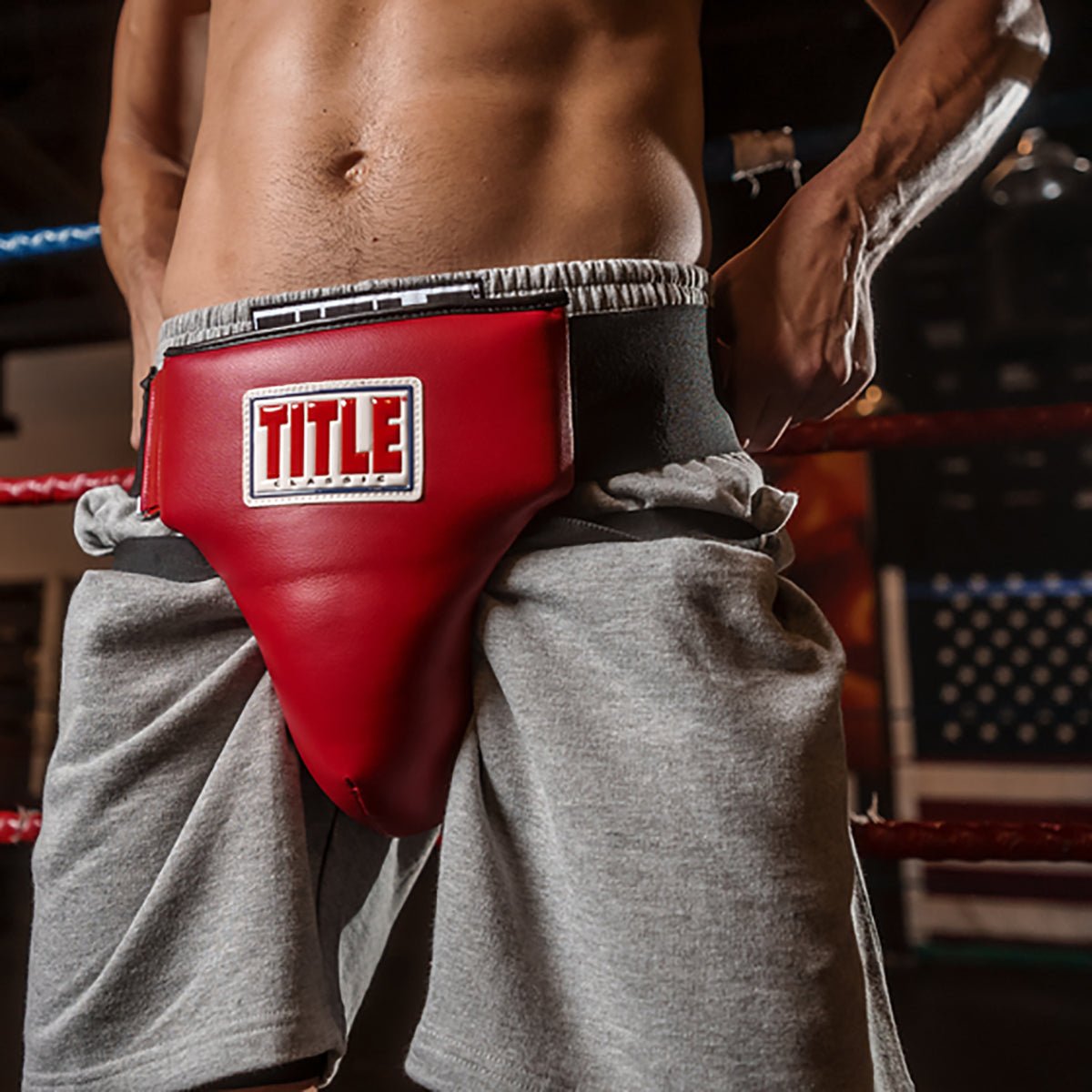 Title Boxing Classic Plus Groin Protector 2.0 - Red/Black