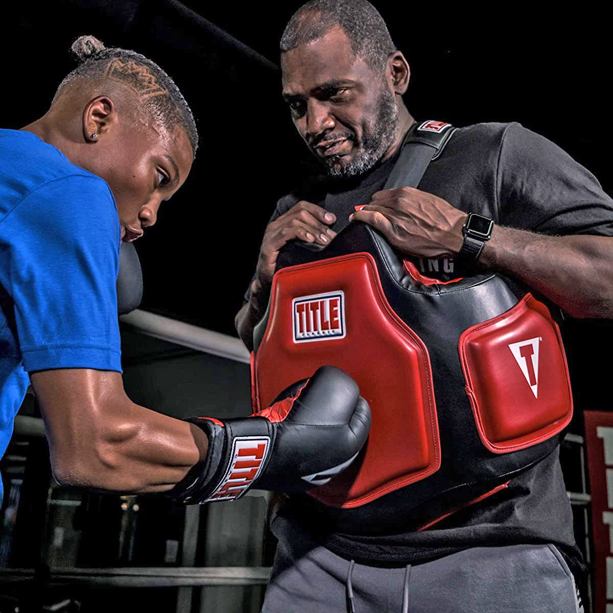 Title Boxing Classic Command Body Protector 2.0 - Red/Black - Forza Sports