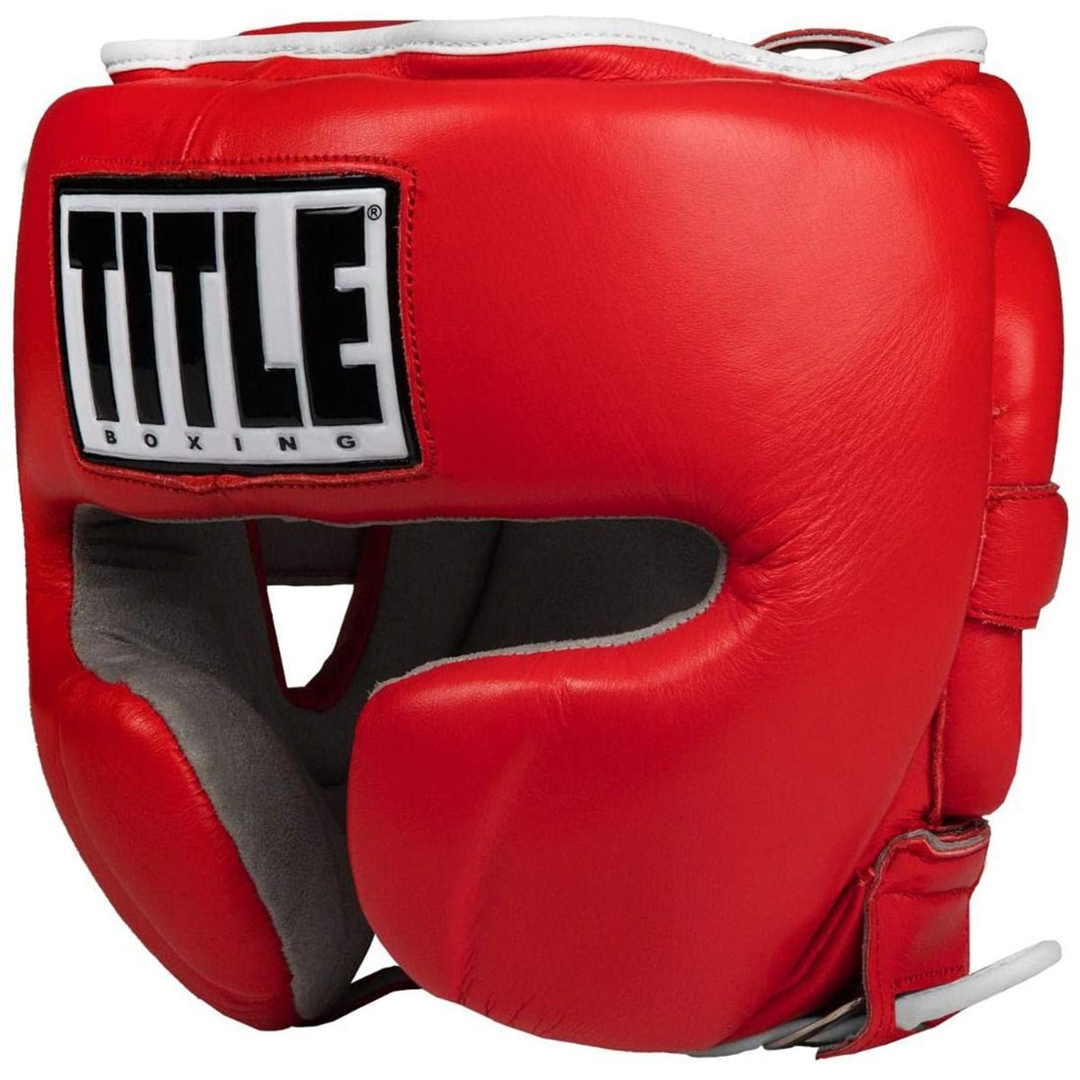 Title Boxing Leather Training Sparring Headgear - Forza Sports