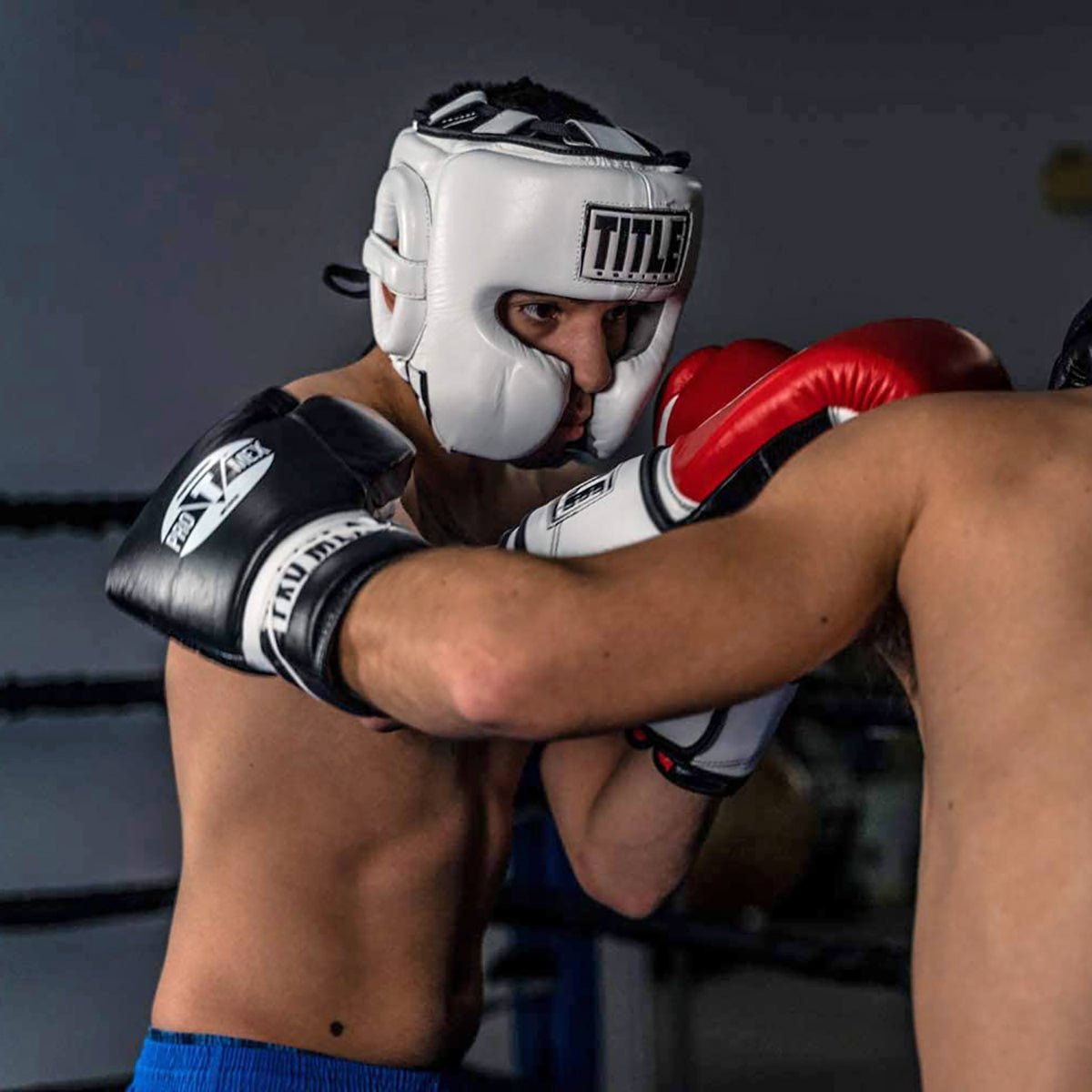 Title Boxing Leather Training Sparring Headgear - Forza Sports