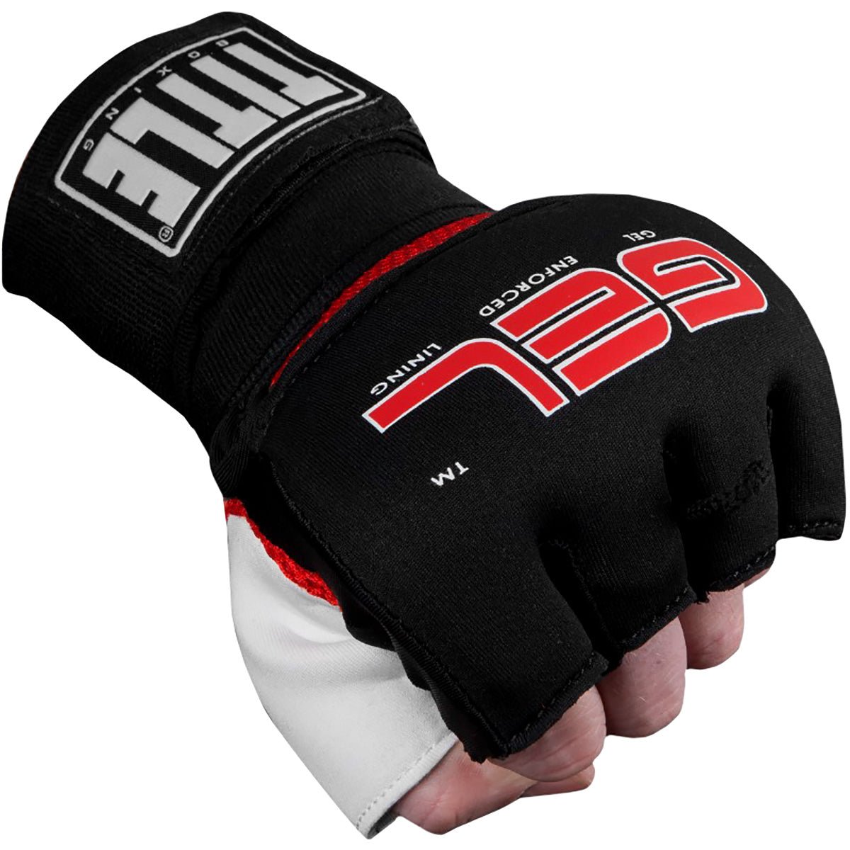 Title Boxing Gel Assault Training Glove Wraps - Black - Forza Sports
