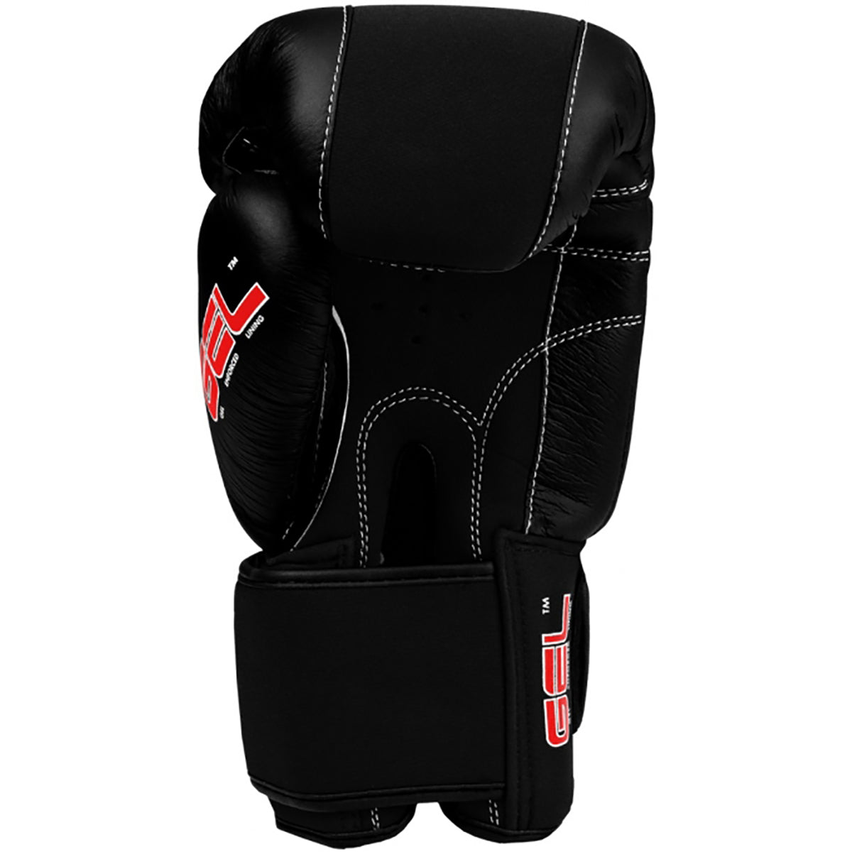 Title Boxing Gel Fitness Hook and Loop Washable Gloves 2.0 - Black/Black - Forza Sports